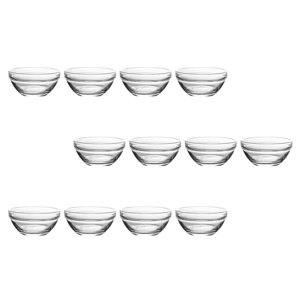 12Pcs Safe Non- Pudding Bowls  - đánh giá và giá Food Storage Containers Glass