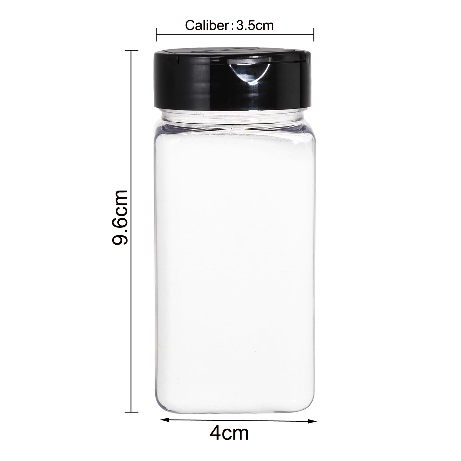 Square Large Plastic Spice Jar - đánh giá và giá Food Storage Large