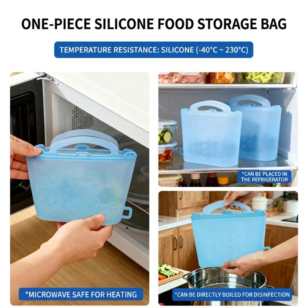 1500ml Food Storage Bags Leak- - đánh giá và giá Food Storage Ziploc