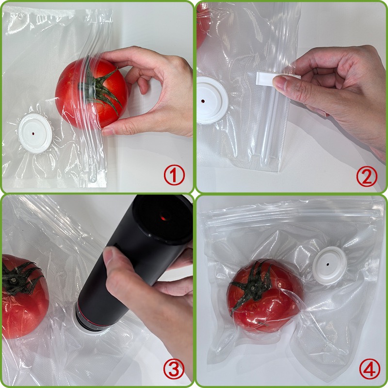 New Reusable Air Vacuum Storag - đánh giá và giá Food Storage No Plastic