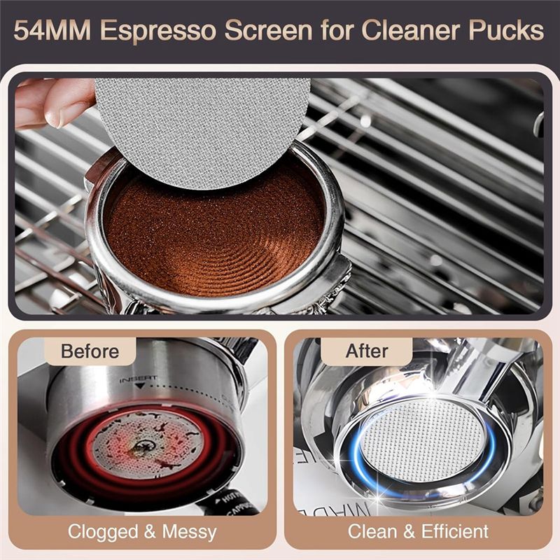 ABUN 54mm Bottomless Portafilt - đánh giá và giá Breville Espresso Barista Express