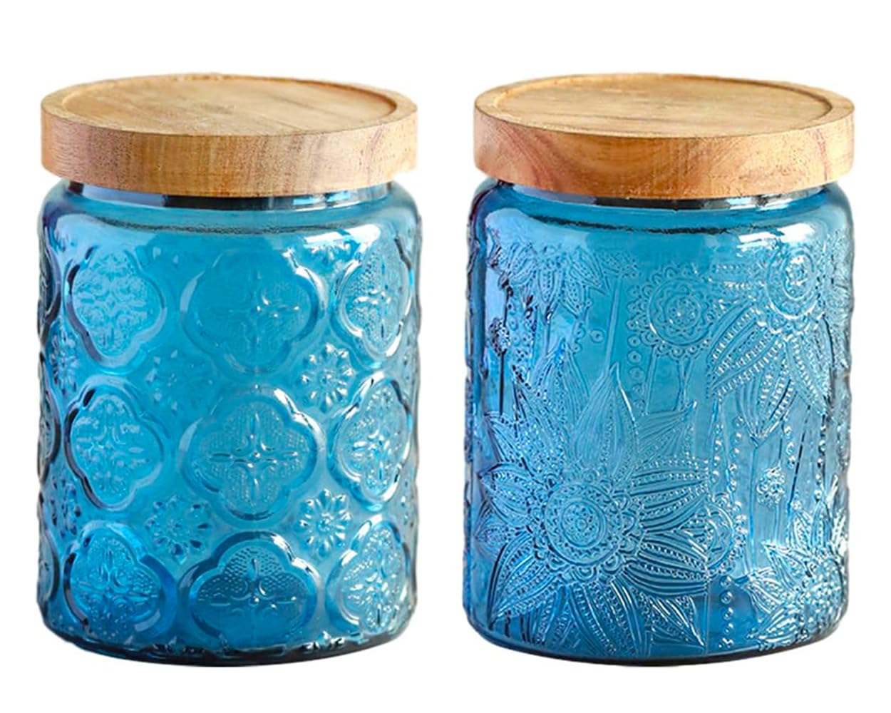Vintage Glass Kitchen Storage  - đánh giá và giá Food Storage For Pantry