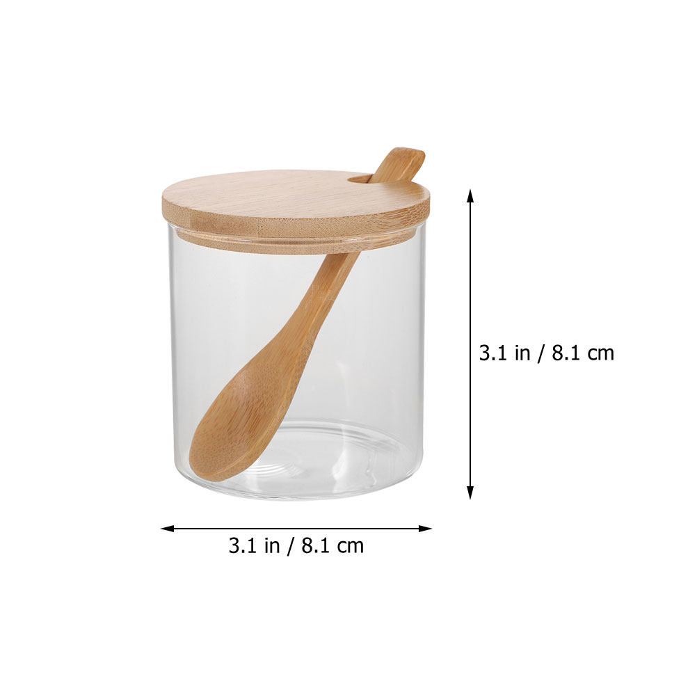 2Sets Clear Glass Seasoning Co - đánh giá và giá Food Storage Containers Glass