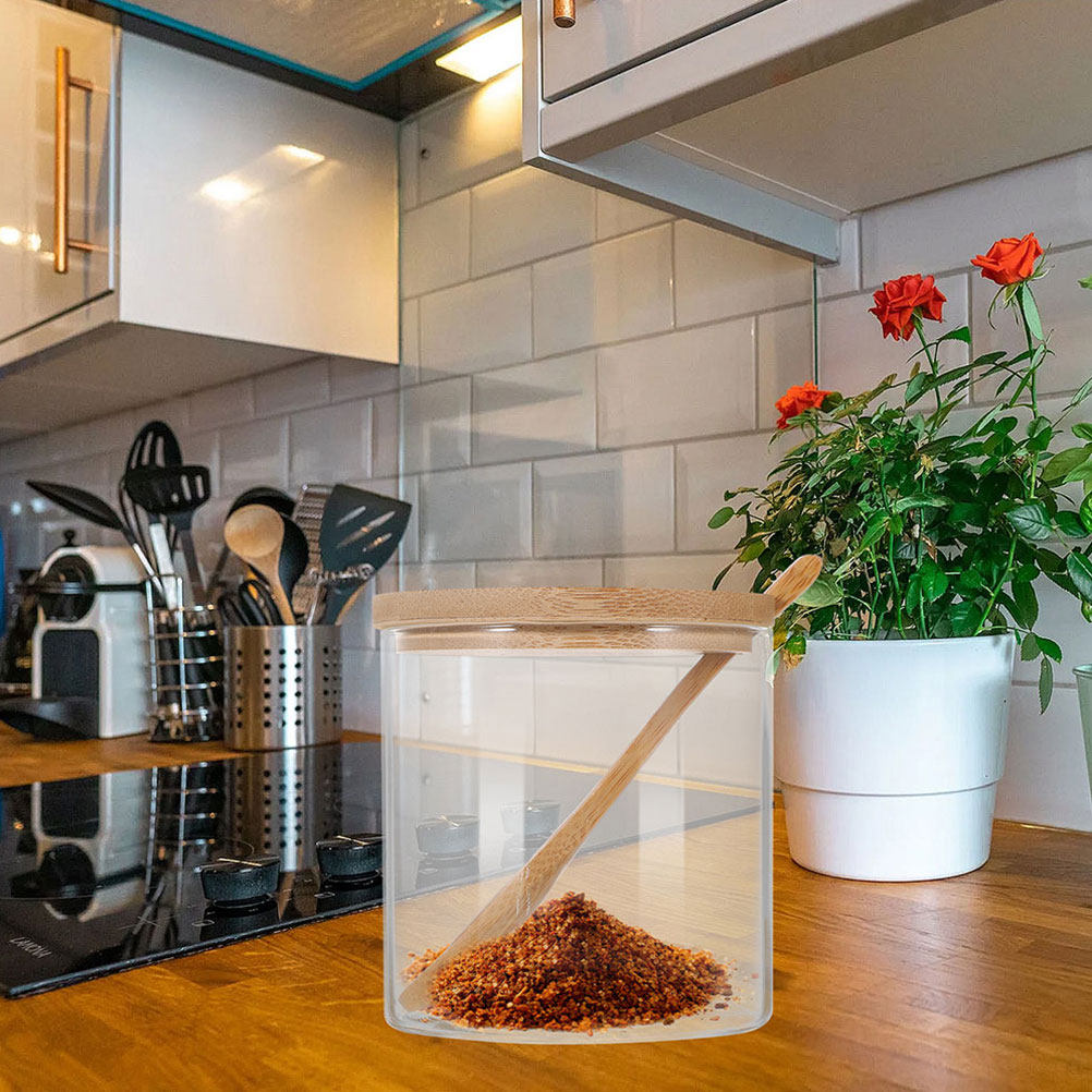 2Sets Clear Glass Seasoning Co - đánh giá và giá Food Storage Containers Glass