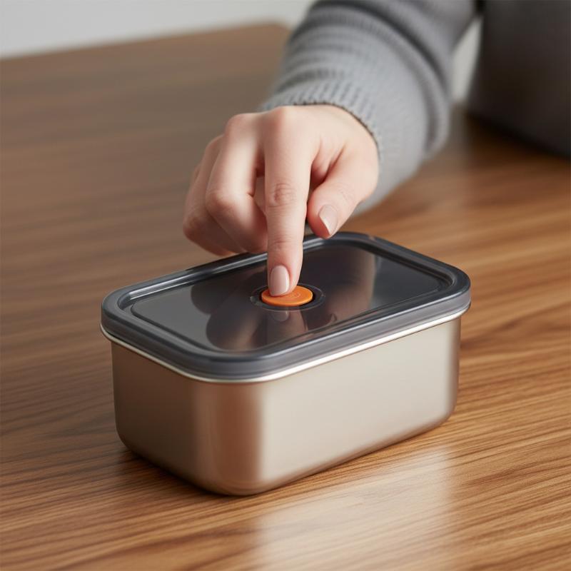 [E] 4pc Stainless Steel Food S - đánh giá và giá Food Storage For Pantry