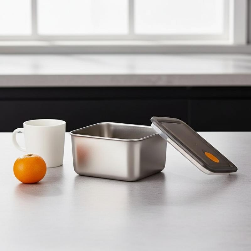 [E] 4pc Stainless Steel Food S - đánh giá và giá Food Storage For Pantry