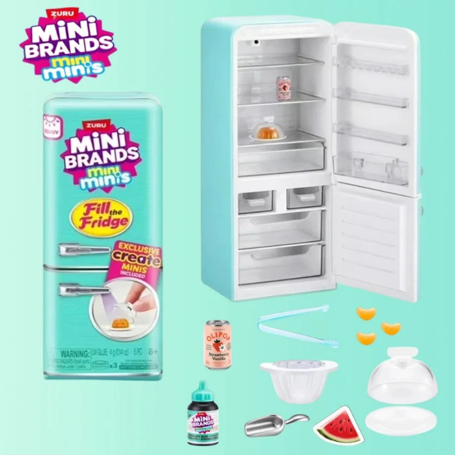 ZURU 5 Surprise Mini Fridge Ba - đánh giá và giá Food Storage Kits