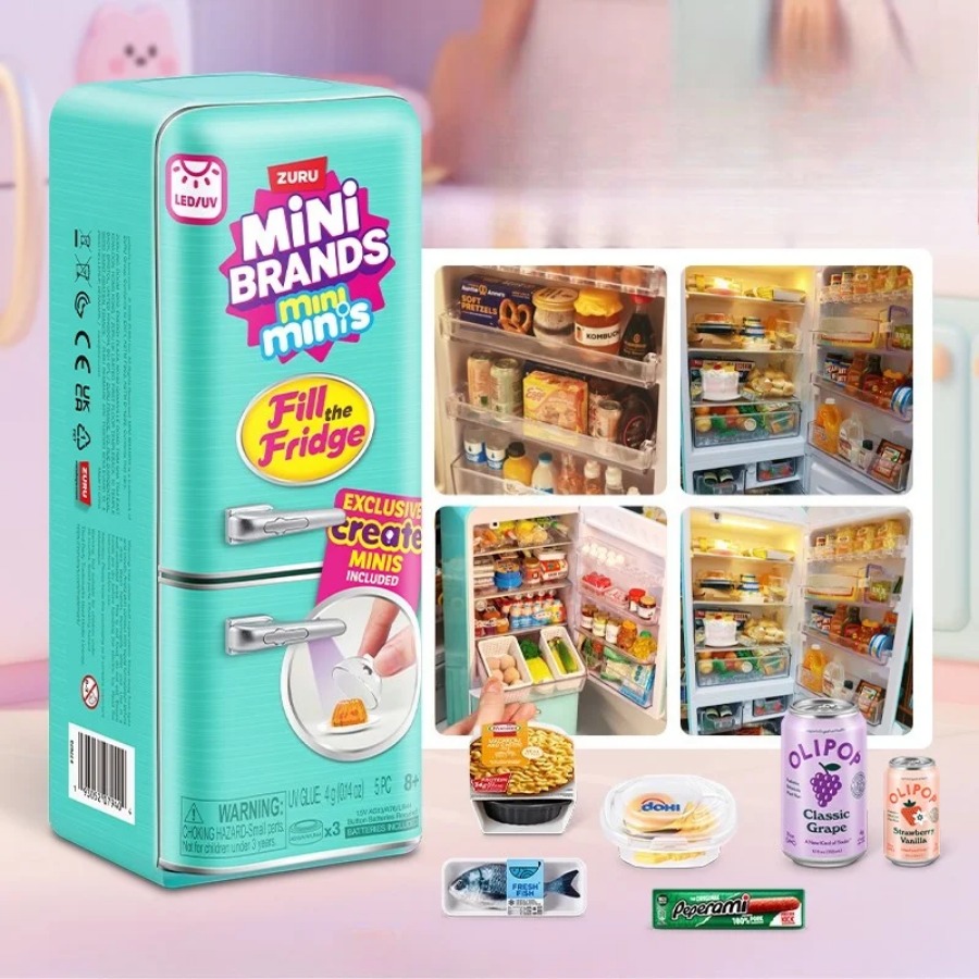 ZURU 5 Surprise Mini Fridge Ba - đánh giá và giá Food Storage Kits