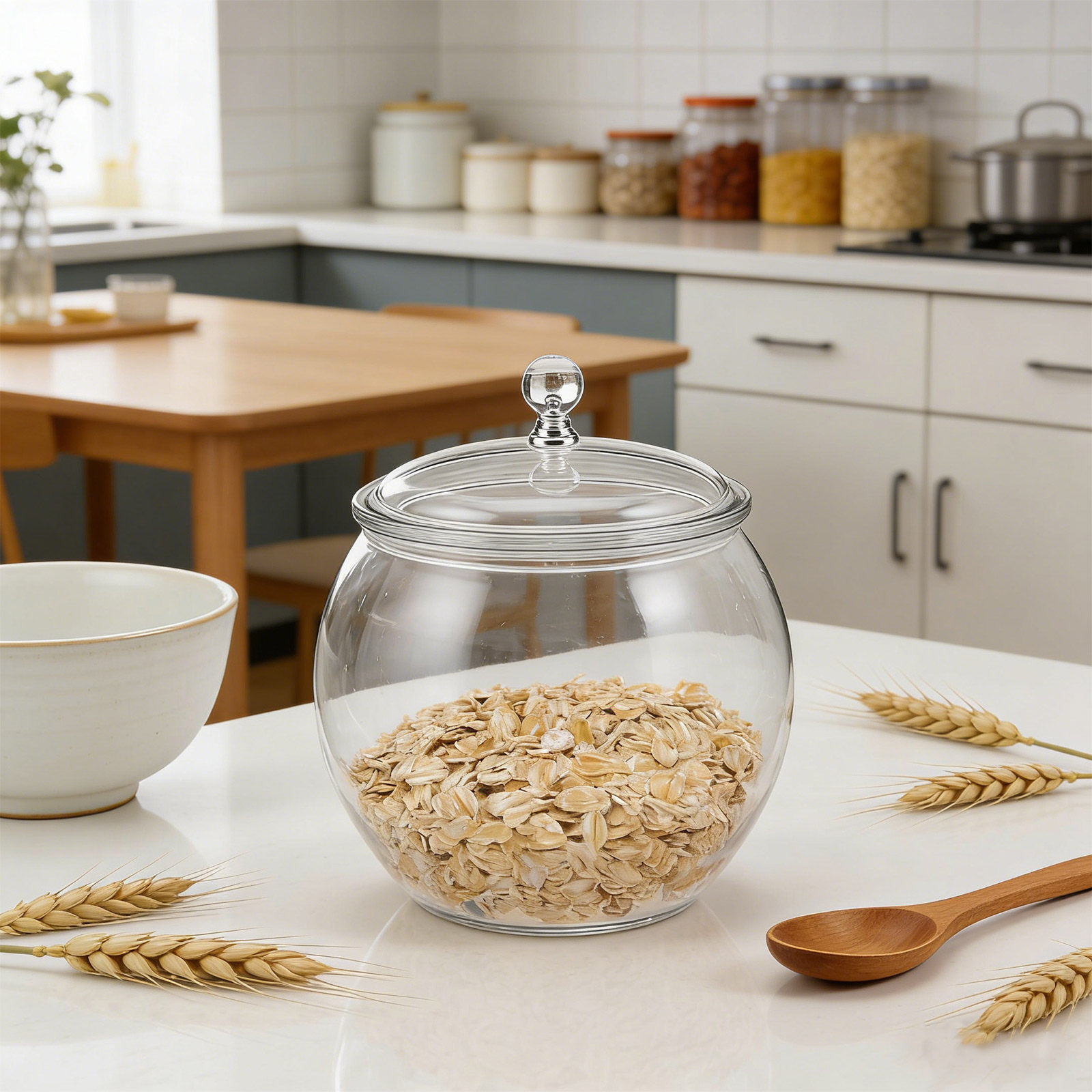 Plastic Airtight Food Storage  - đánh giá và giá Airtight Cereal Jar