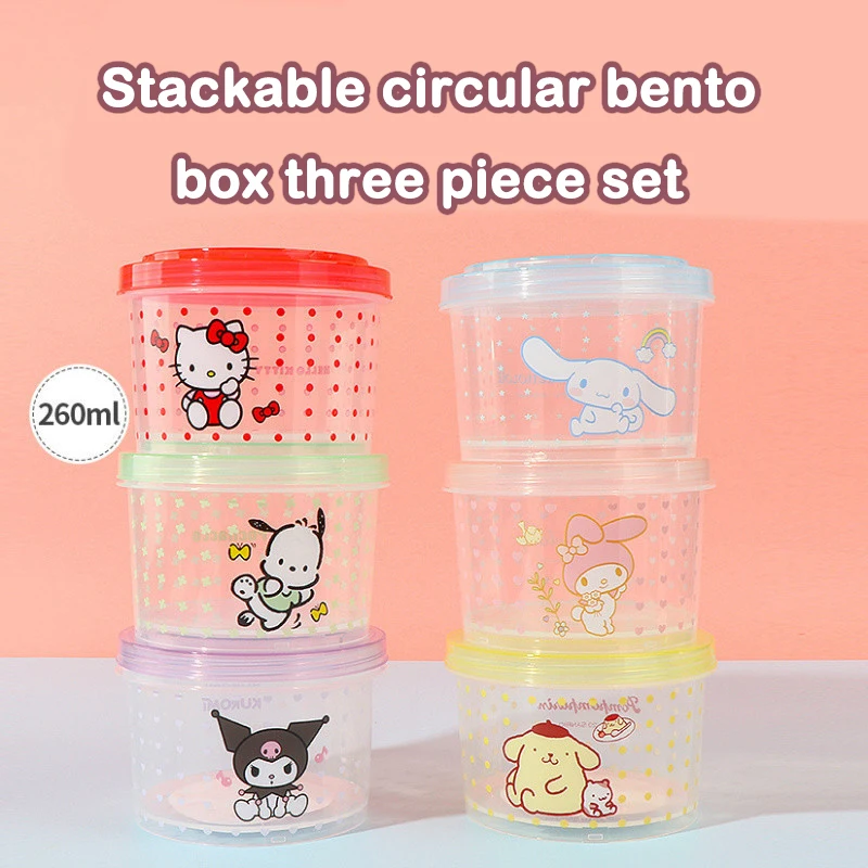 Kitty Bento Box Set 3 Pieces C - đánh giá và giá Food Storage Underground
